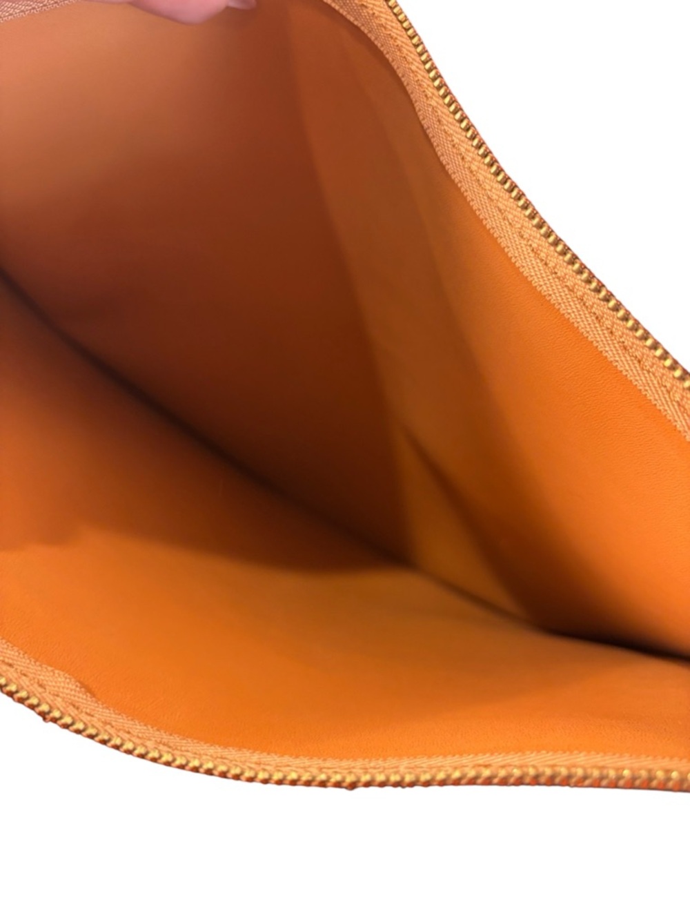 Tory Burch Perry Tote Bag Camel Leather | Large Structured Work Tote - Picture 3 of 7